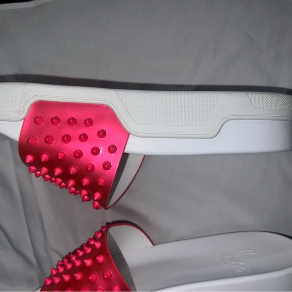 CHRISTIAN LOUBOUTIN Pool Fun Donna slides sandals size 40 - Picture 14 of 14